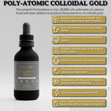 Polyatomic Colloidal Gold