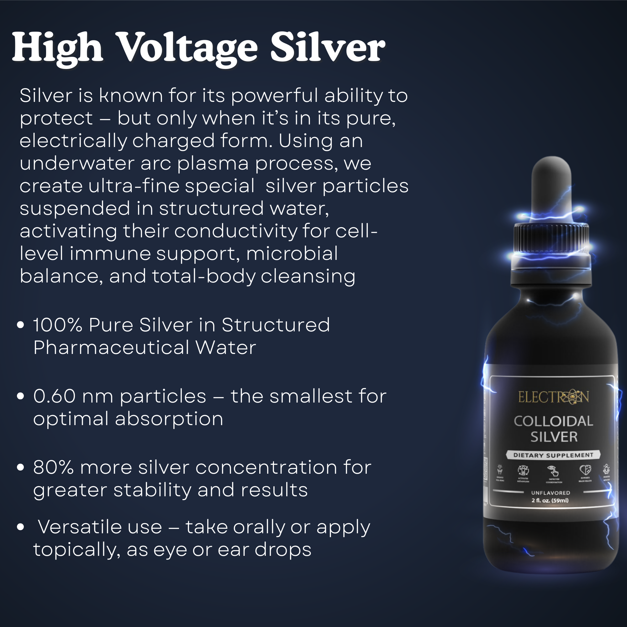 Colloidal Silver Dietary Supplement
