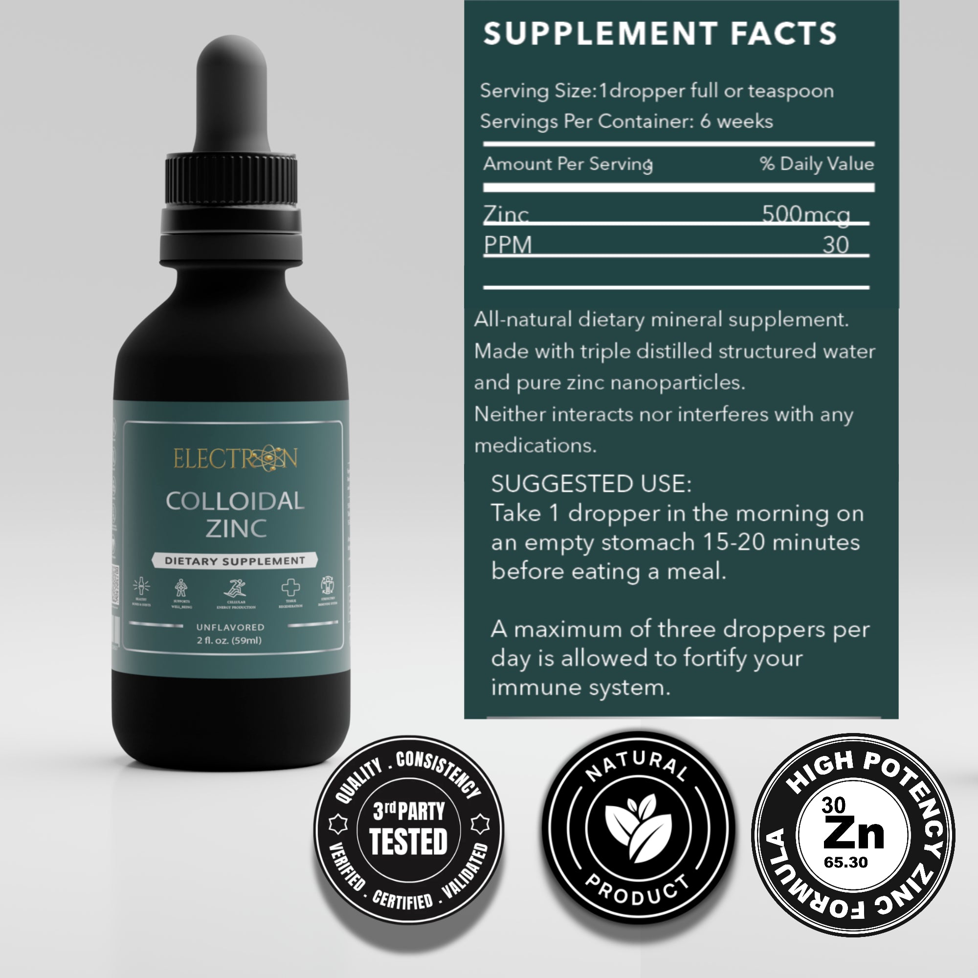 Colloidal Zinc Supplement
