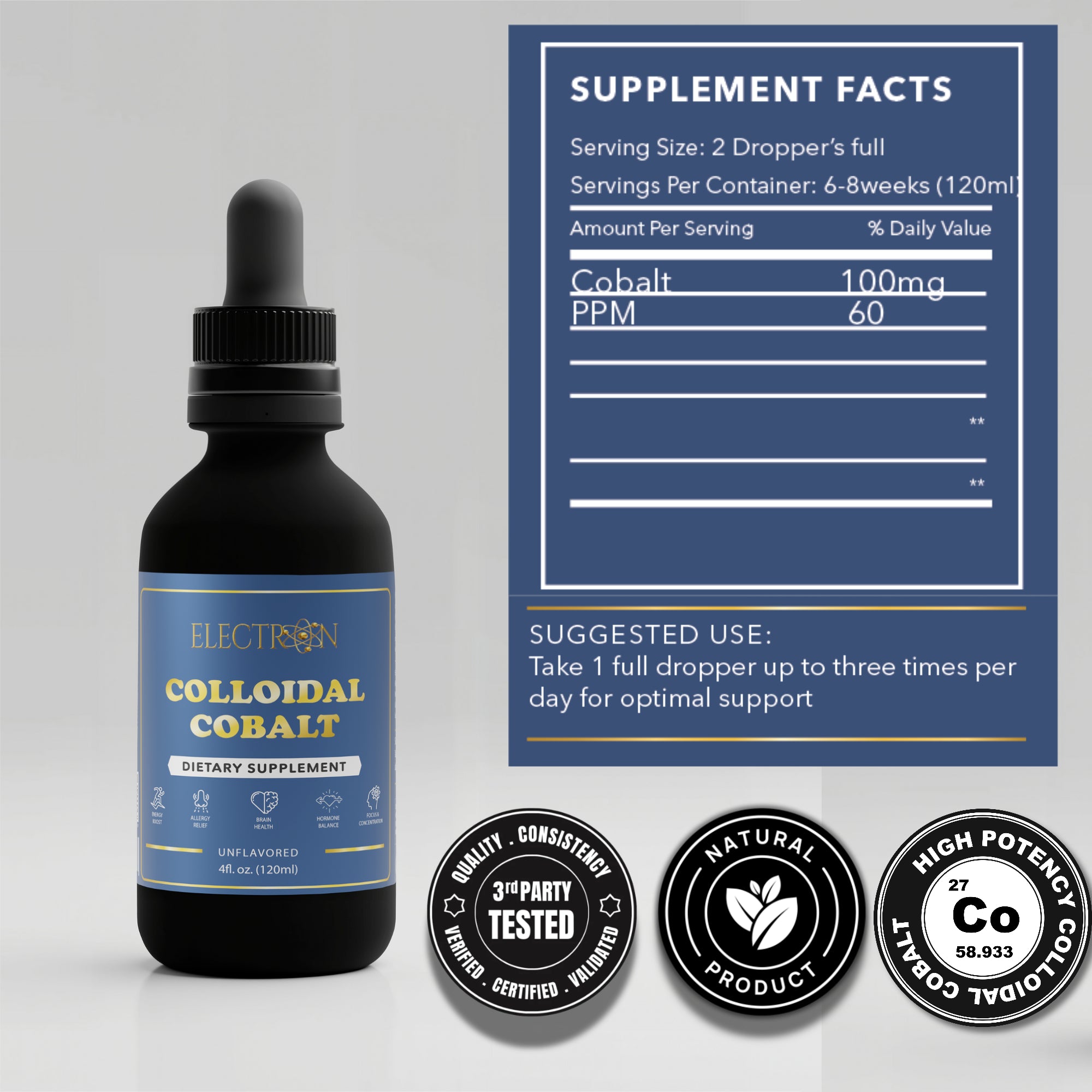 Colloidal Cobalt Supplement